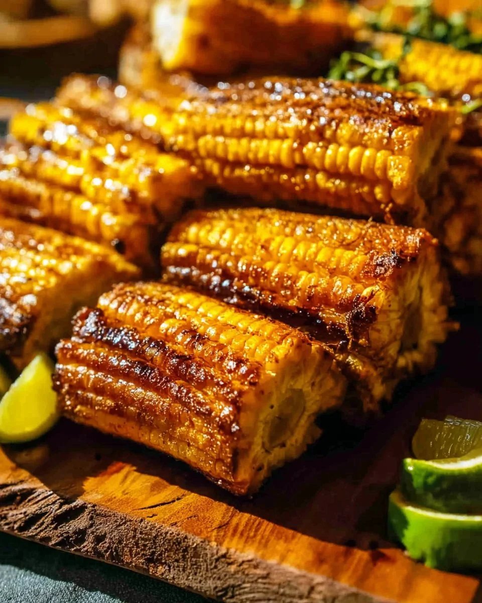 Air Fryer Corn Ribs