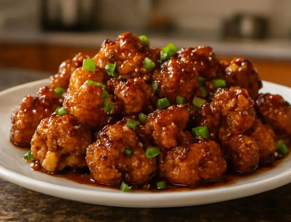 Amazing Sticky Honey Garlic Cauliflower in 5 Steps