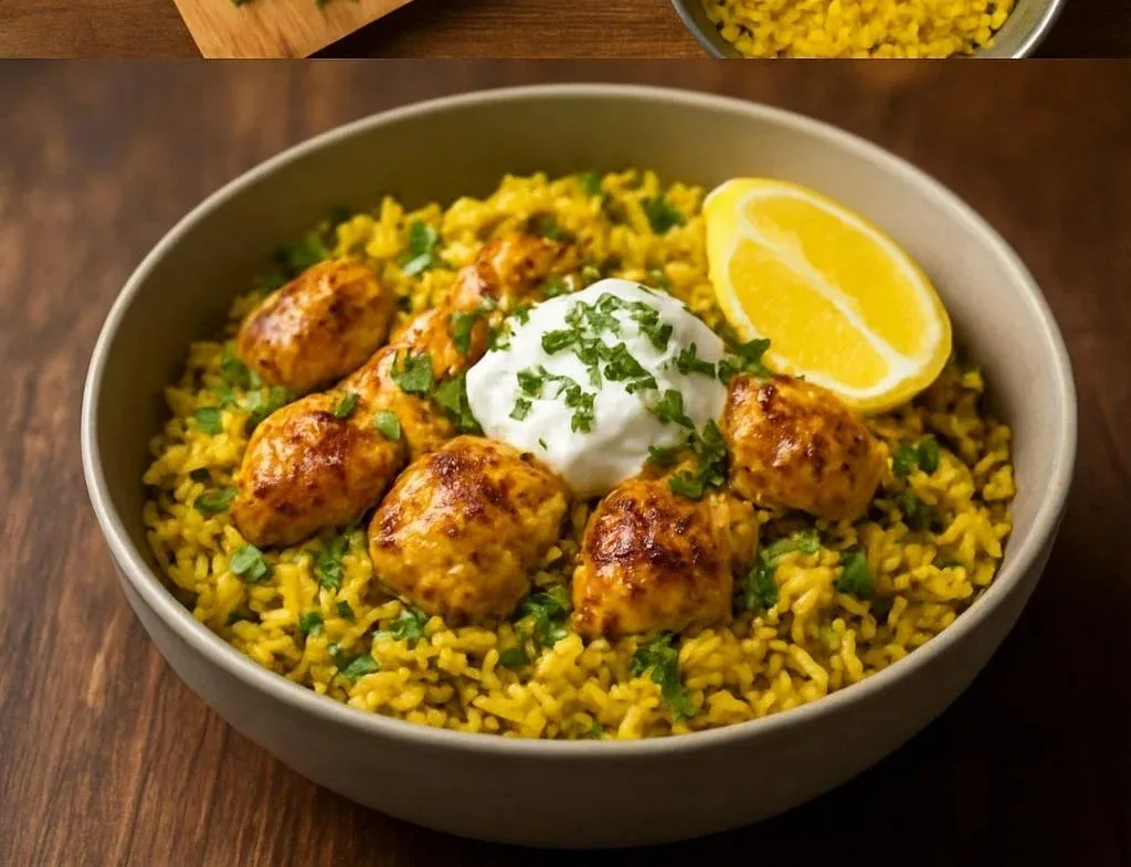 Anti-Inflammatory Turmeric Chicken & Rice