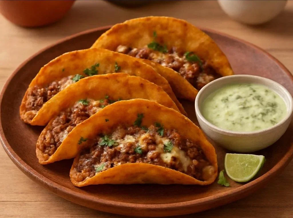 Crispy Ground Beef Tacos