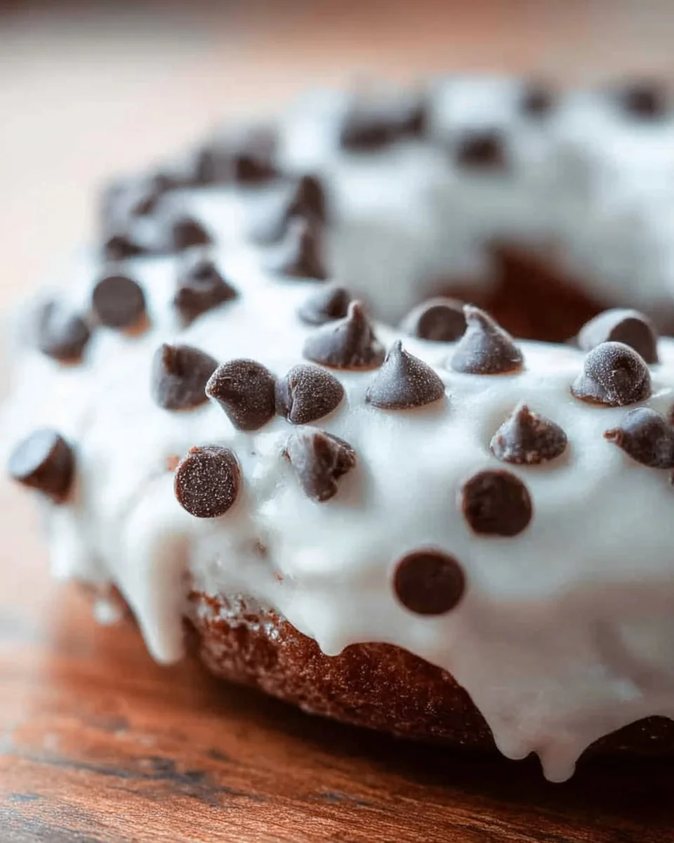 Easy Baked Chocolate Donuts with Orange Glaze