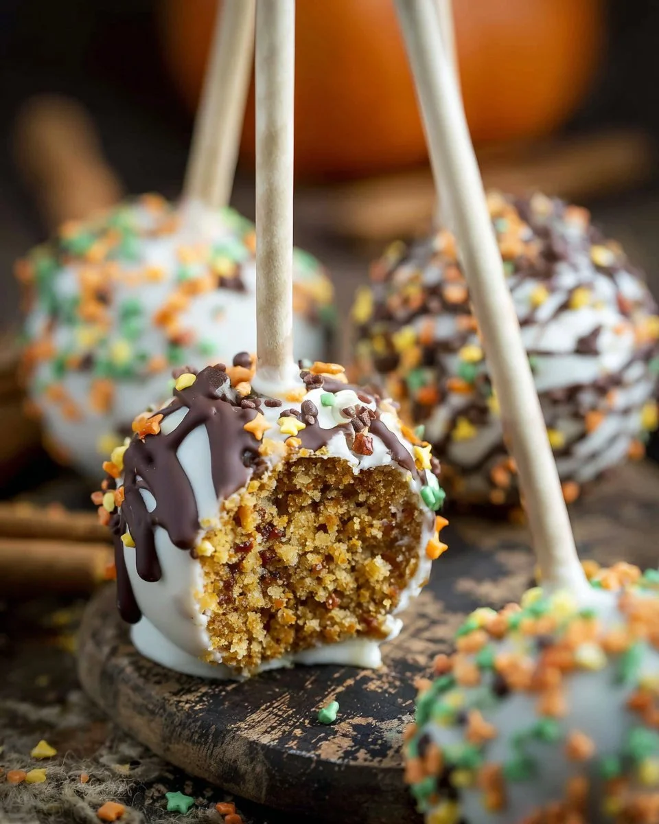 Easy Pumpkin Cake Pops