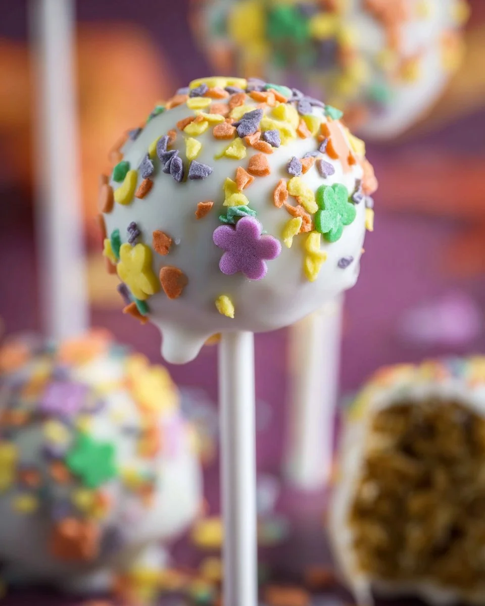 Easy Pumpkin Cake Pops