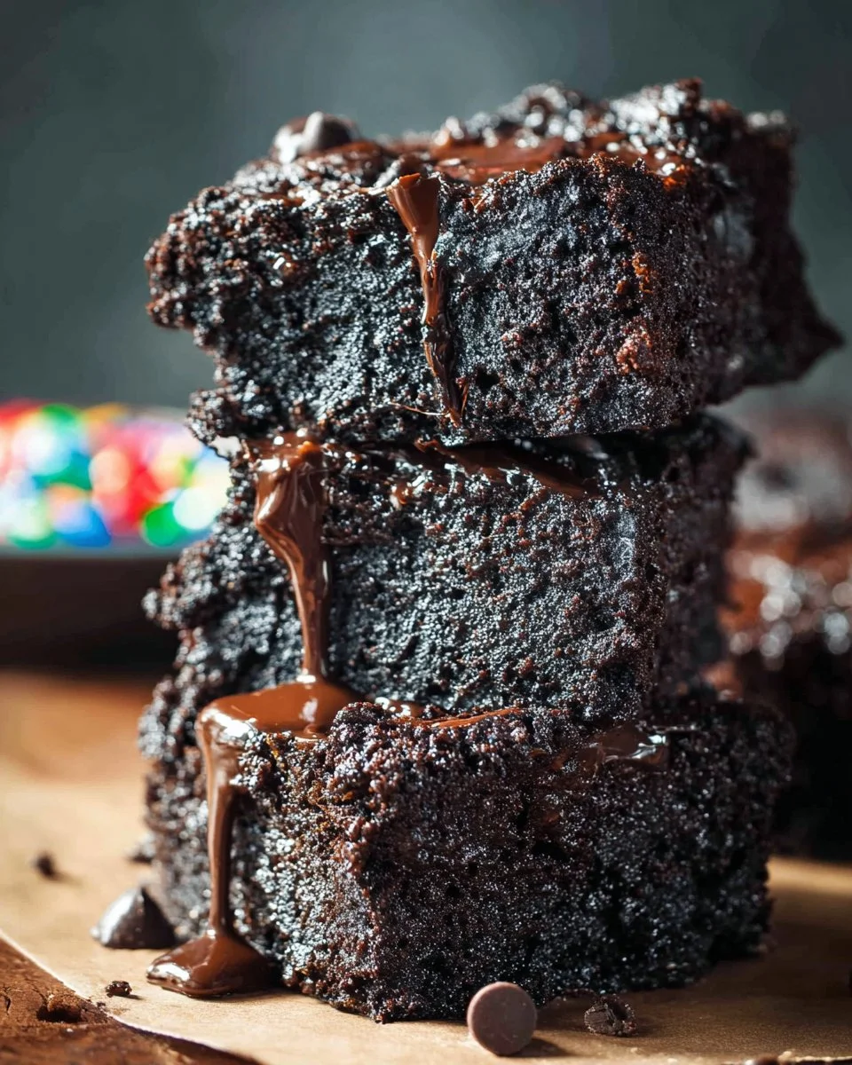 Fudgy Black Bean Brownies