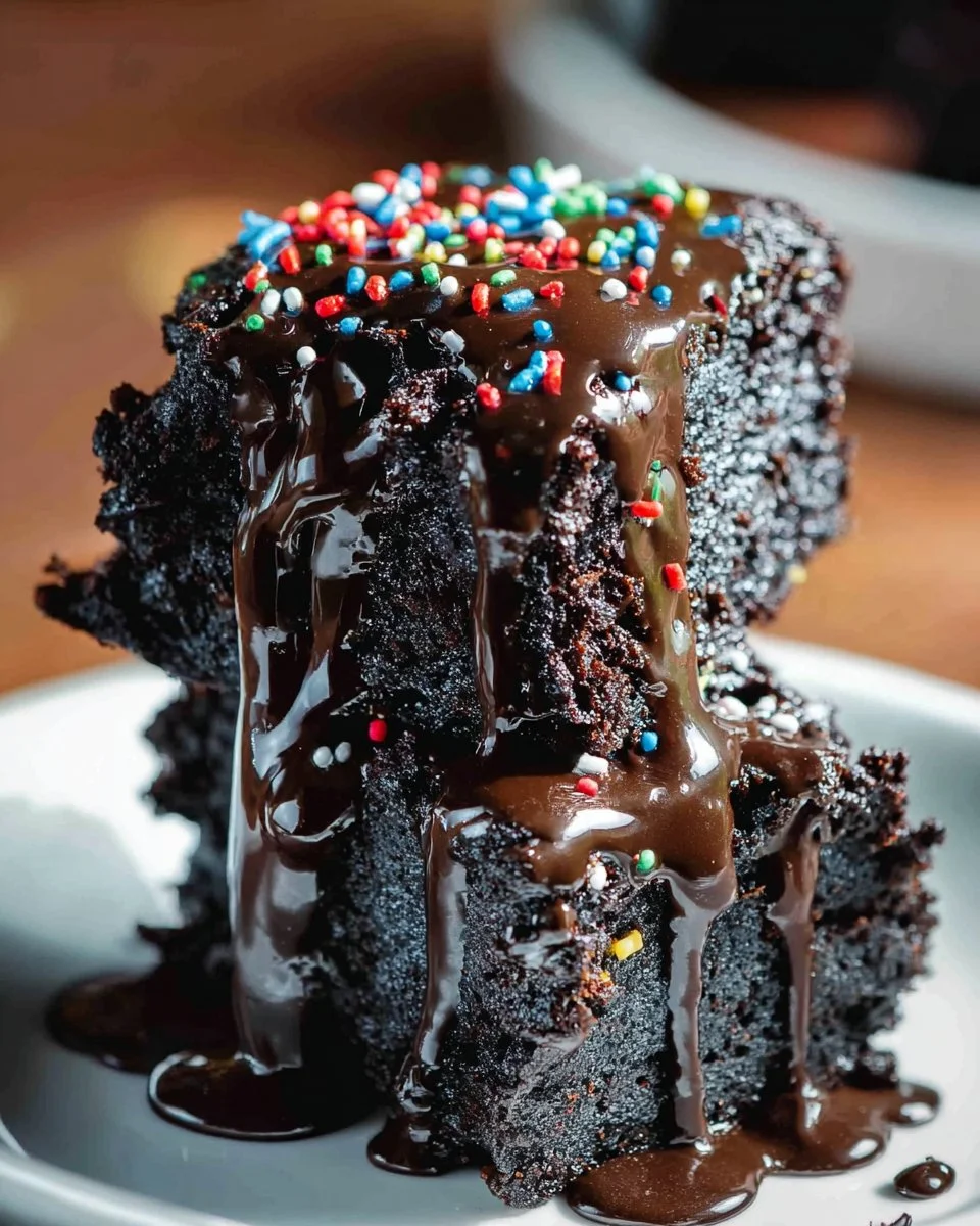 Fudgy Black Bean Brownies