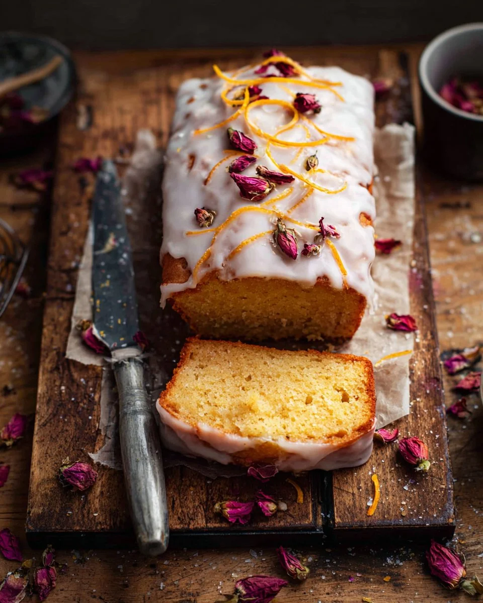 Iced Grapefruit Yogurt Cake