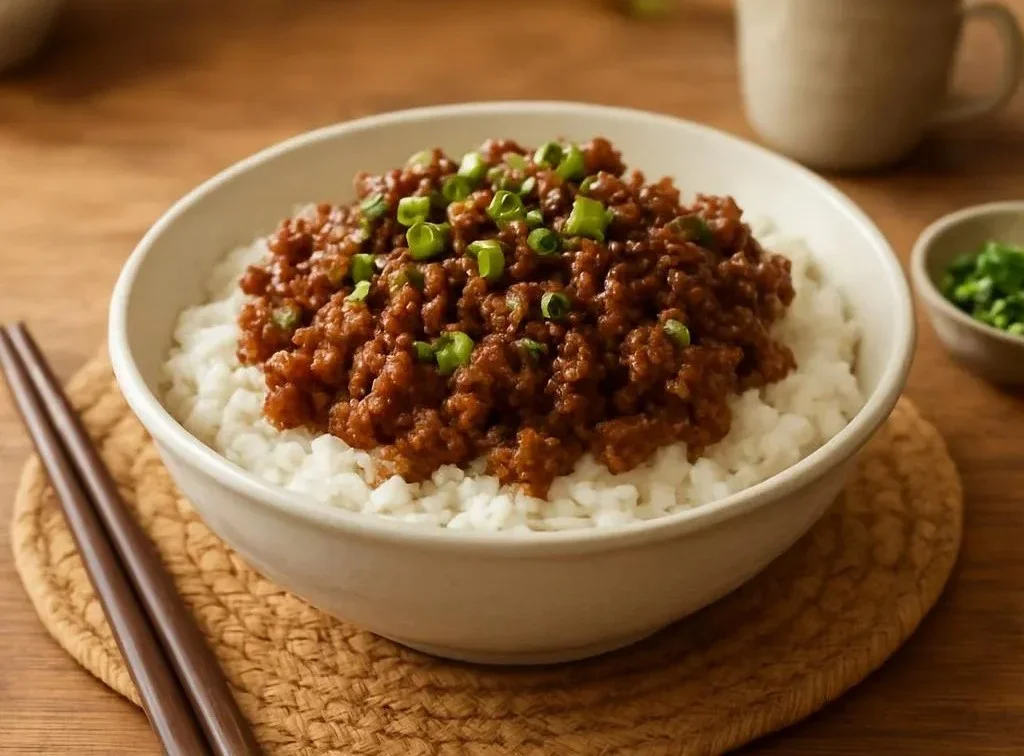 Korean Ground Beef Bowl
