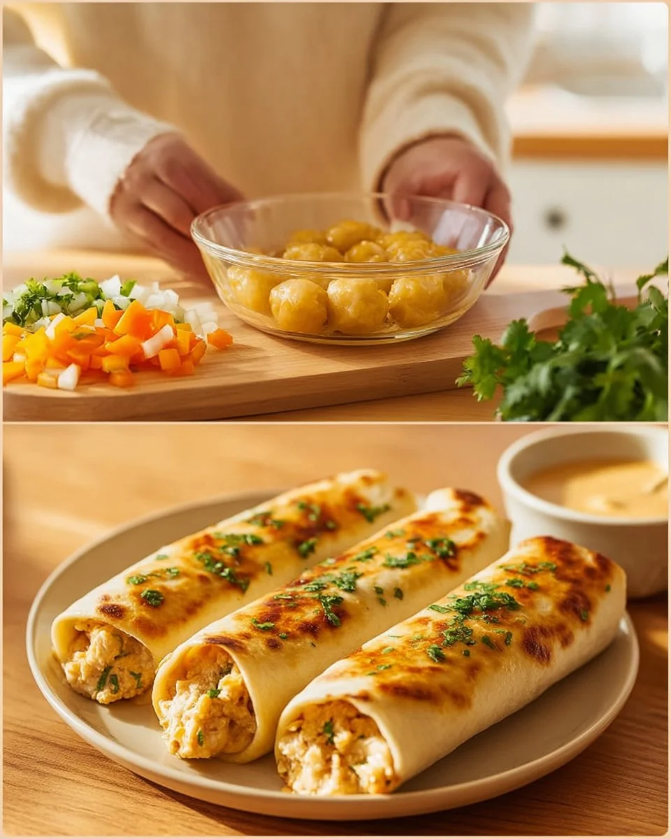 Low Carb Cheesy Garlic Chicken Wraps