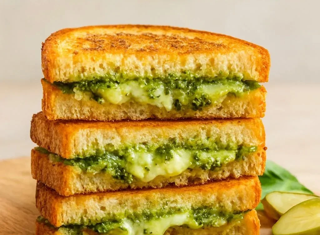 Pesto Grilled Cheese