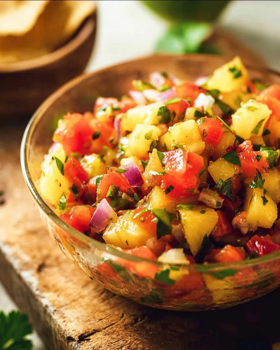 Pineapple Pico De Gallo