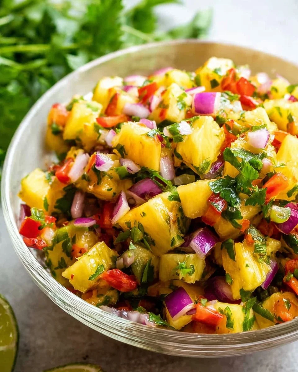 Pineapple Pico De Gallo