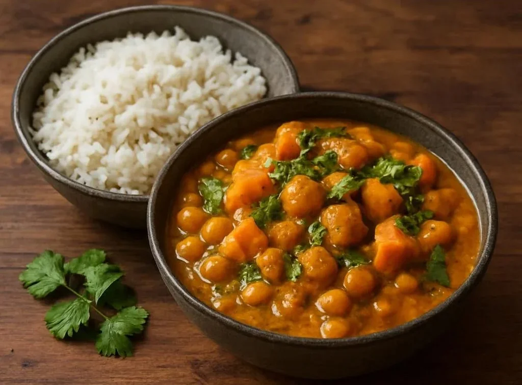 Sweet Potato and Chickpea Curry