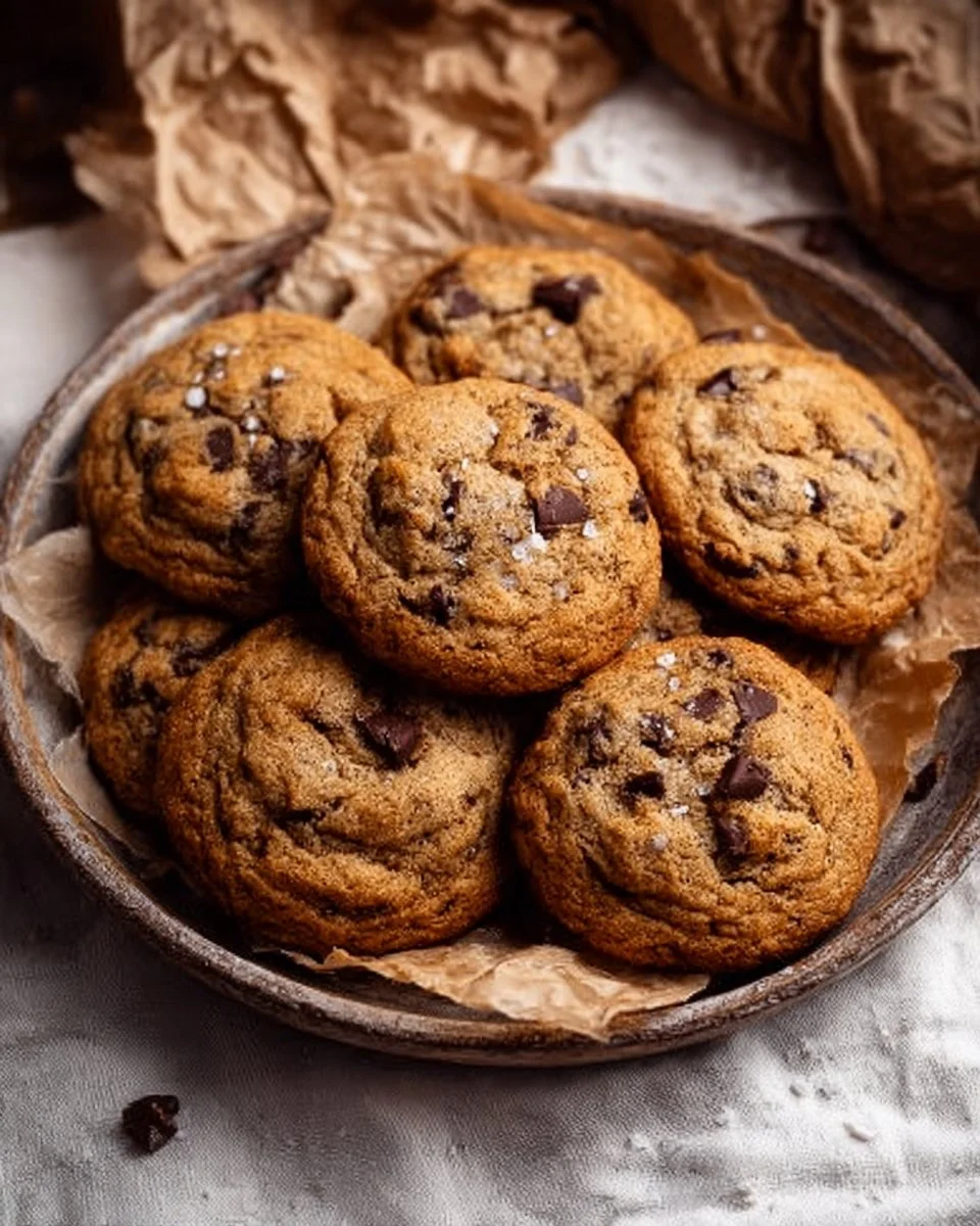 Banana Chocolate Chip Cookies