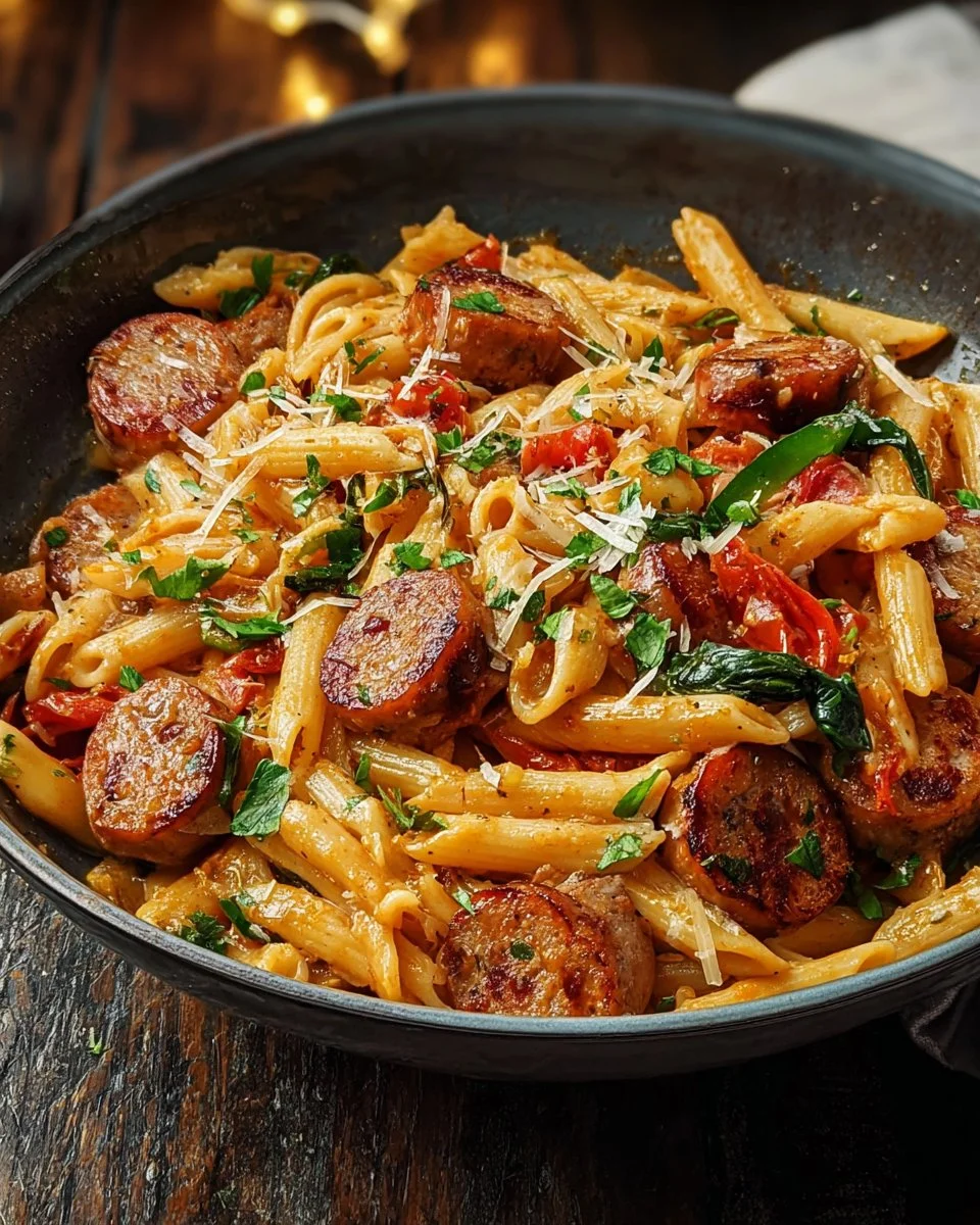 Cajun Sausage Pasta