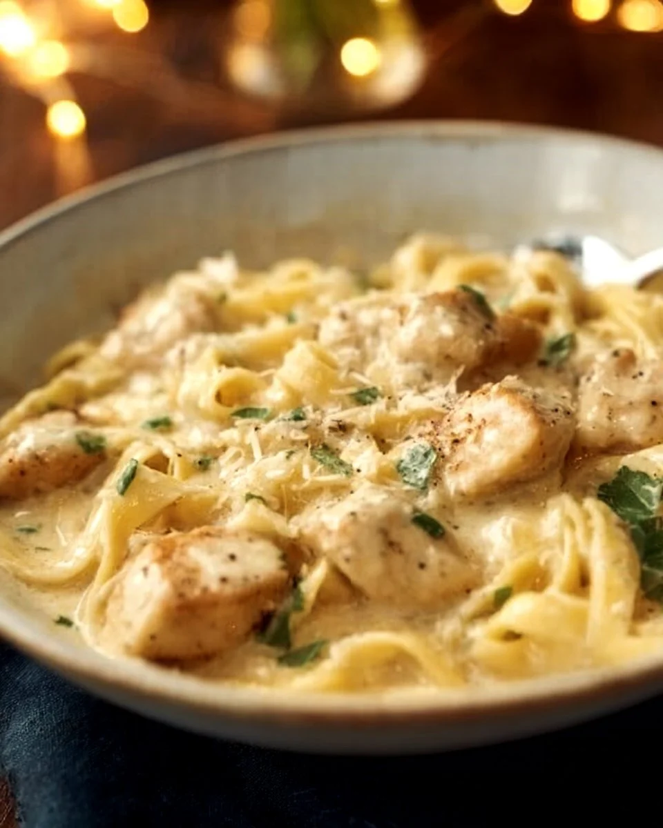 Dairy Free Chicken Alfredo