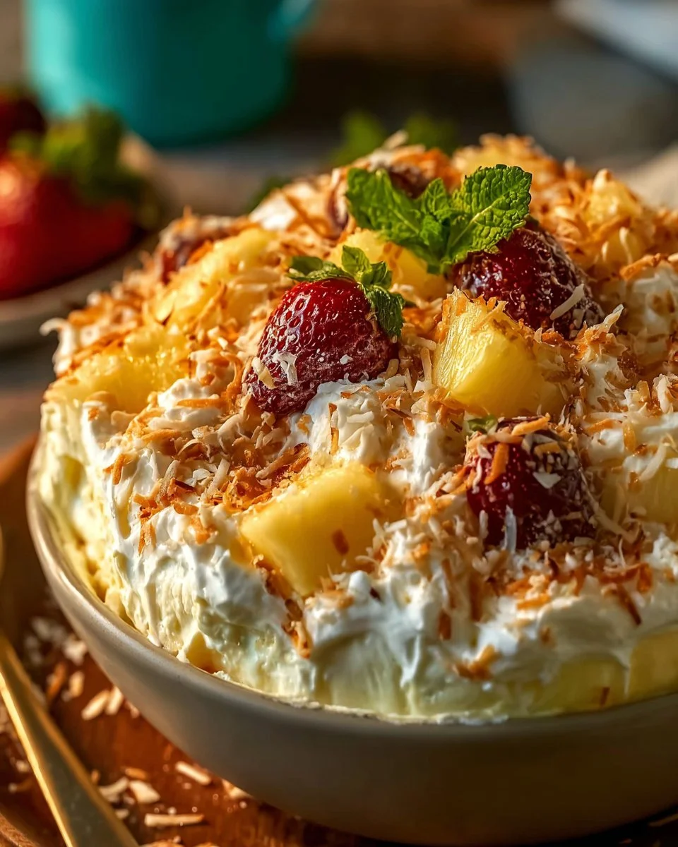 Hawaiian Cheesecake Salad