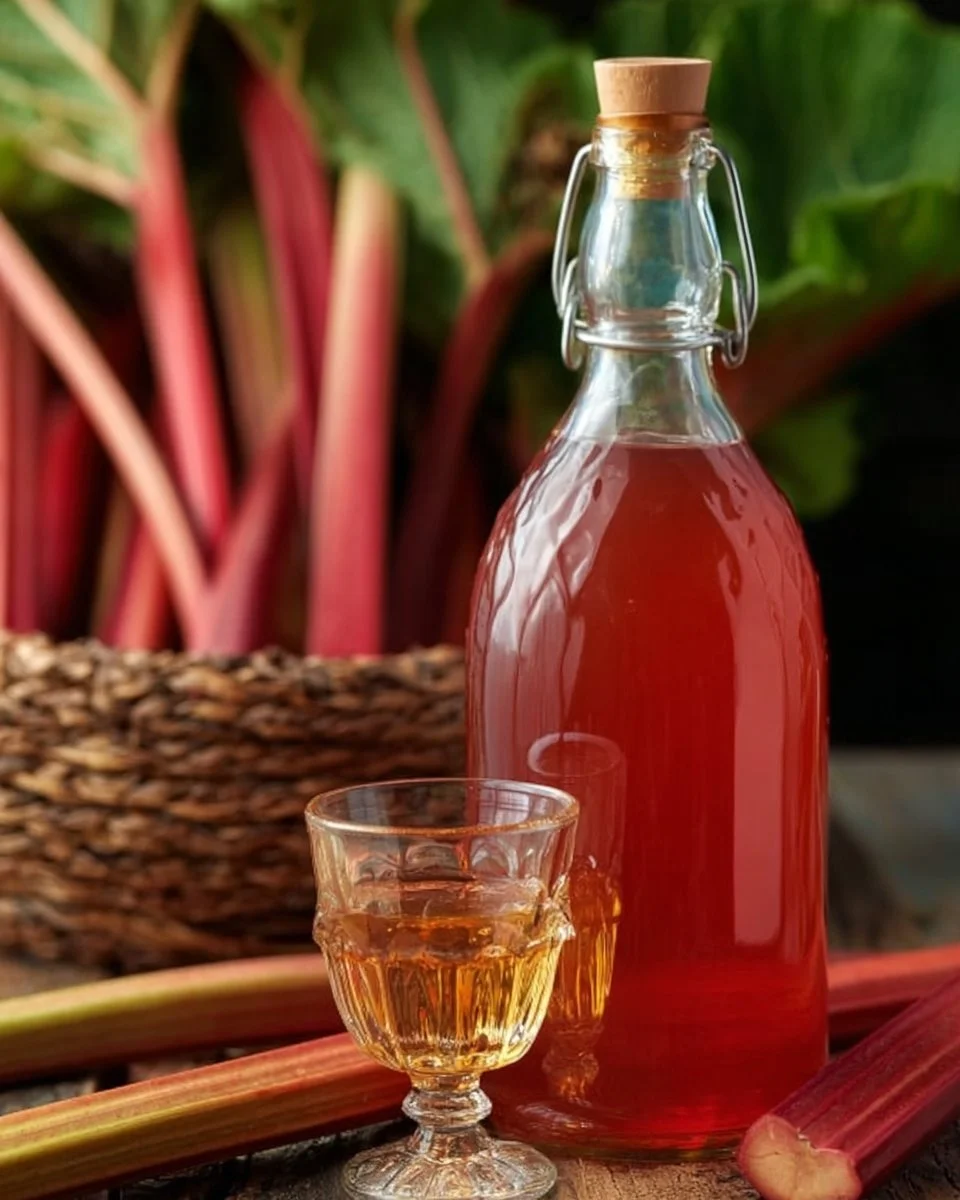 Rhubarb Liqueur