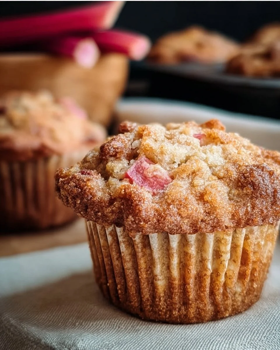 Rhubarb Muffins