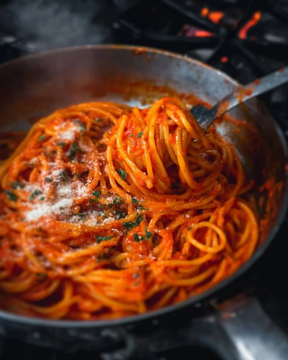 Roasted Red Pepper Pasta