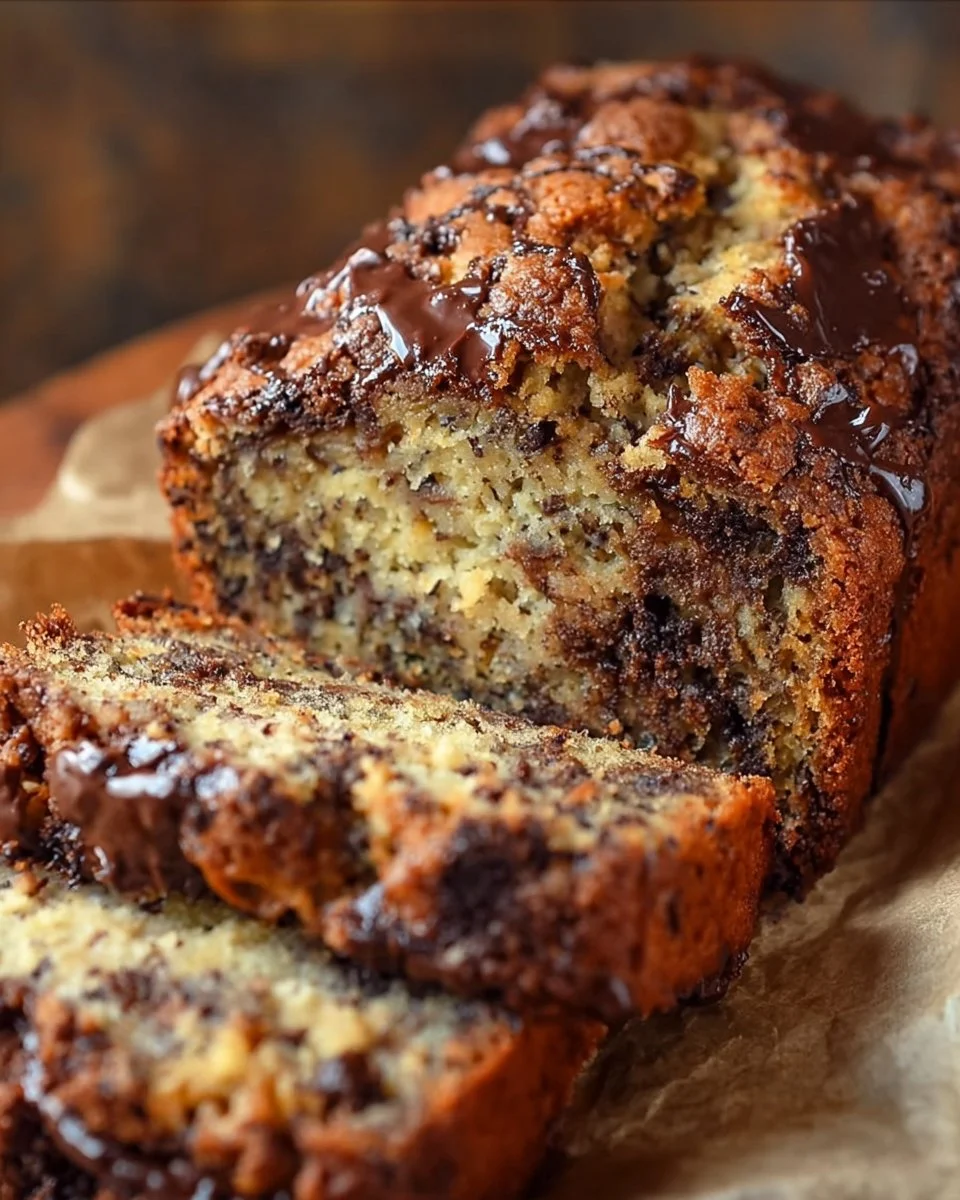 The Best Chocolate Chip Banana Bread