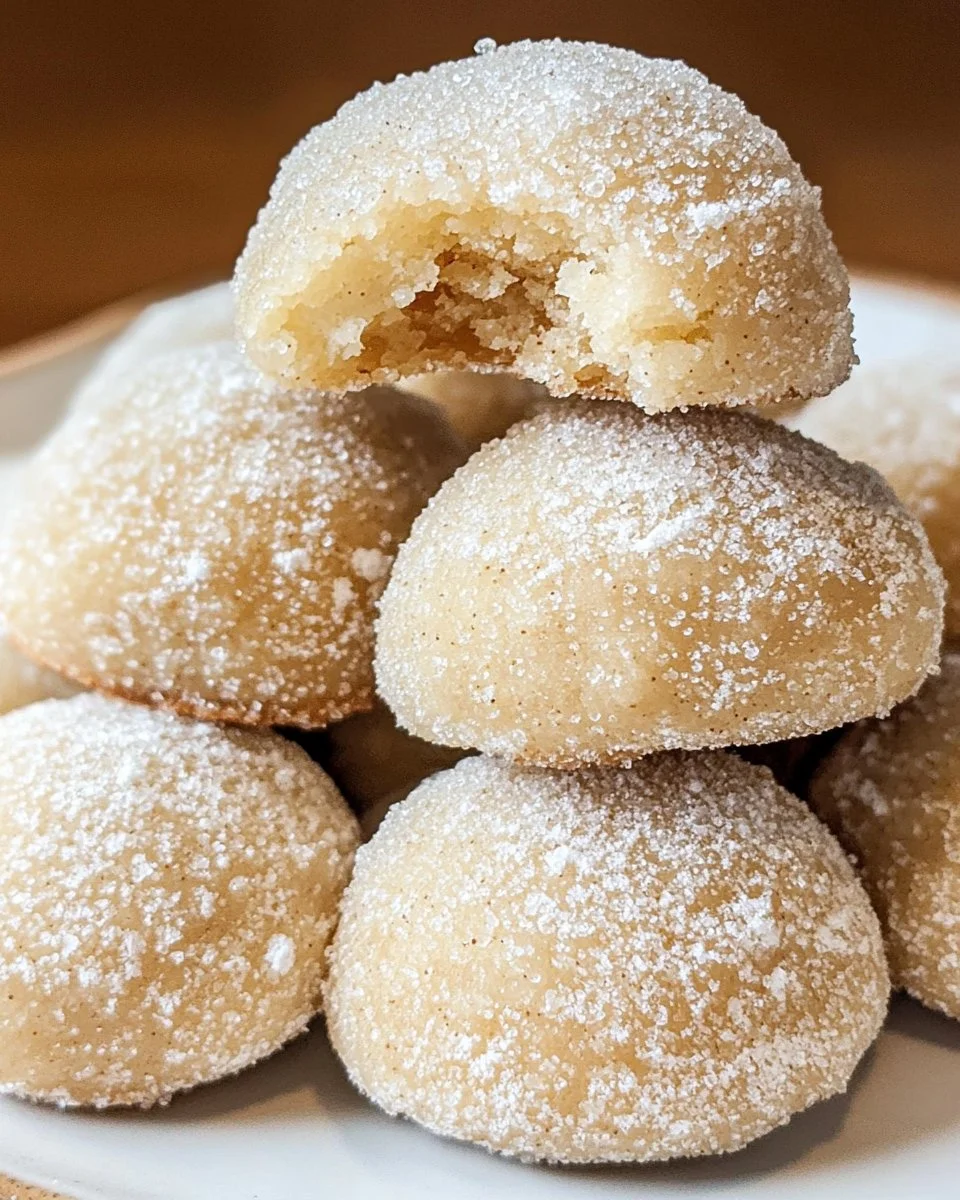 Brown Butter Snowball Cookies
