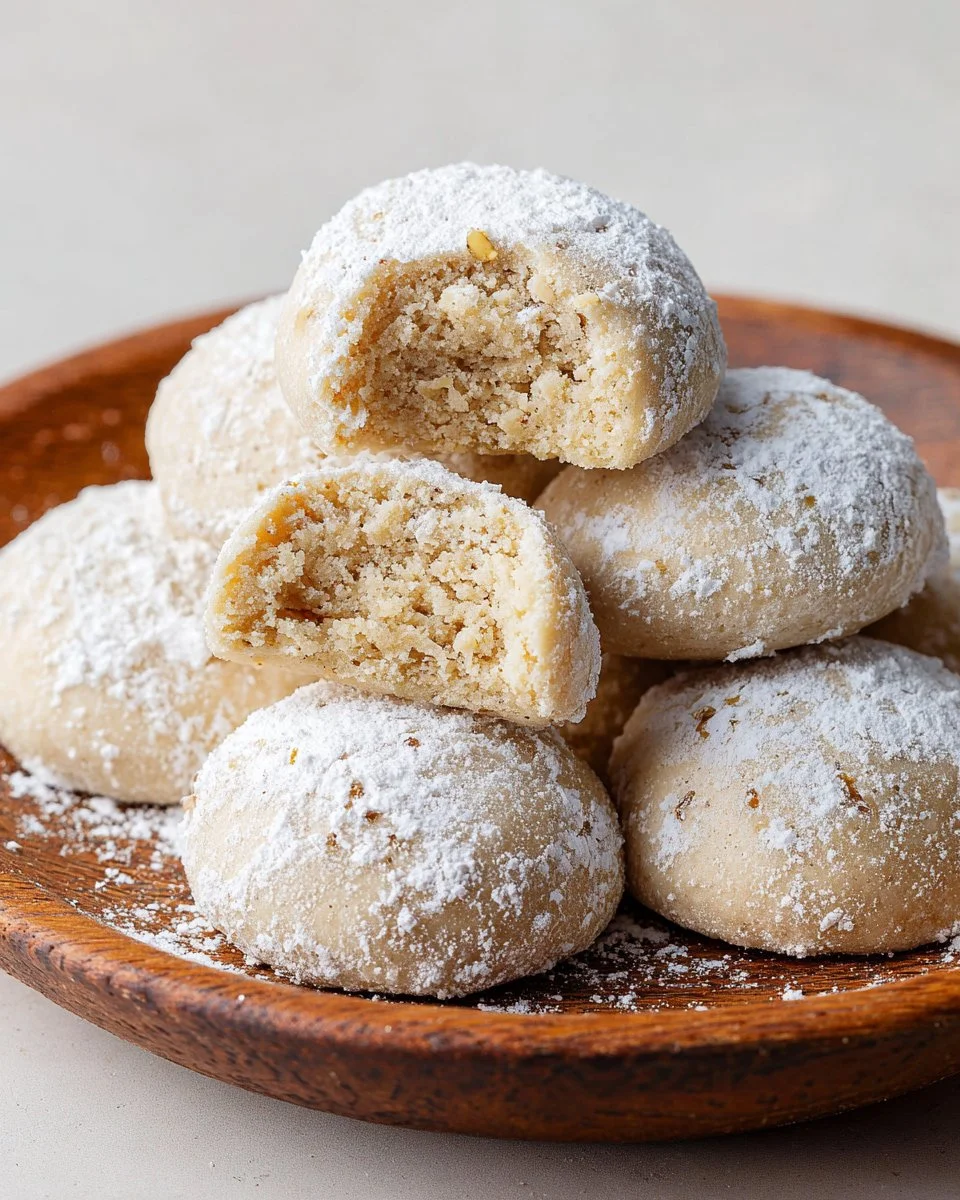 Brown Butter Snowball Cookies