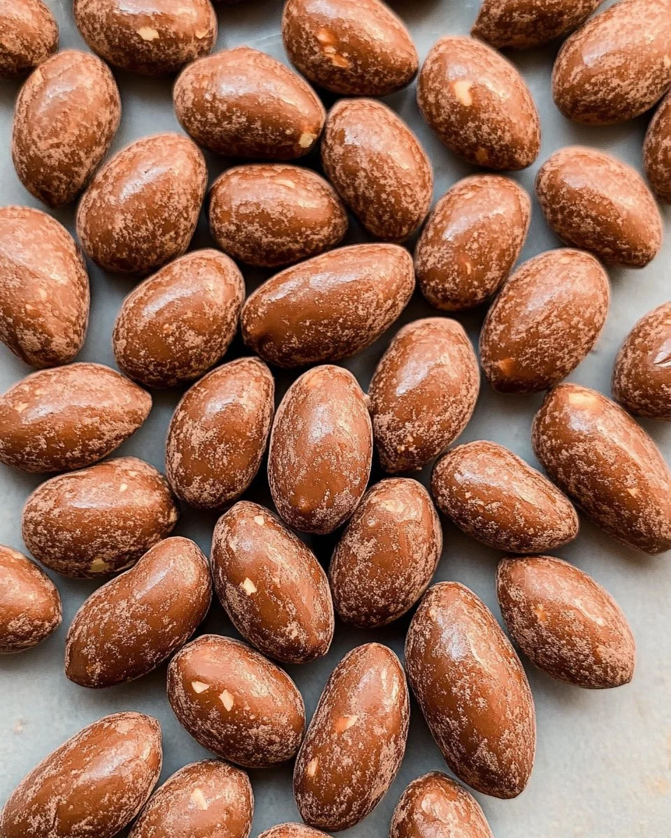 Candied Chocolate Covered Almonds
