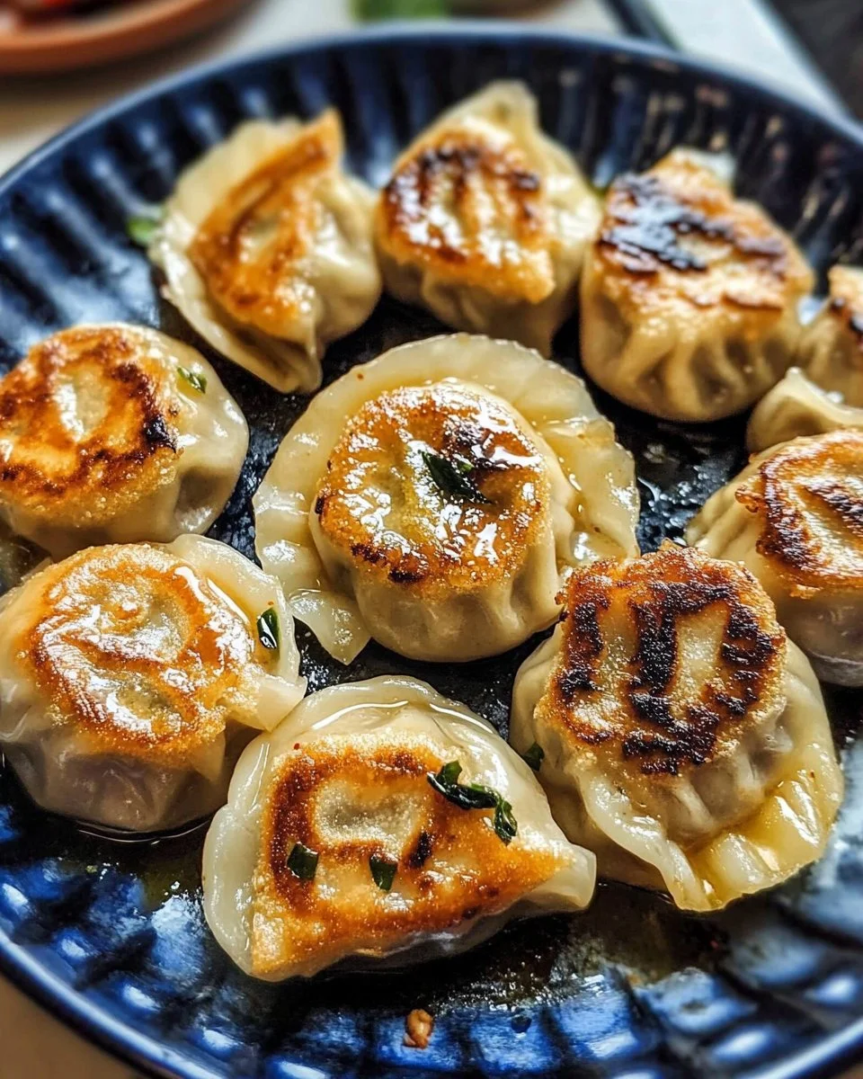 Cheater's Mini Pan Fried Soup Dumplings