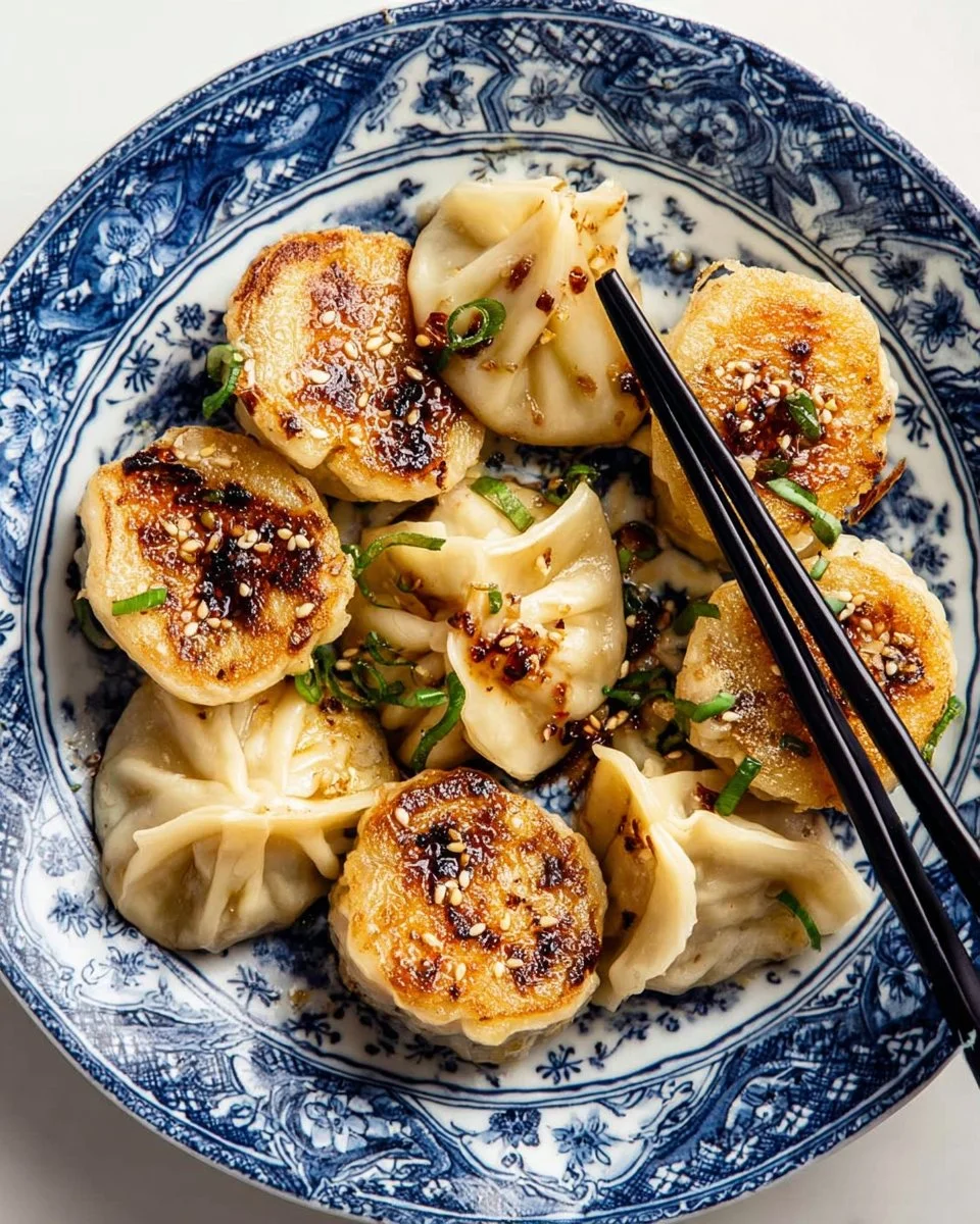 Cheater's Mini Pan Fried Soup Dumplings