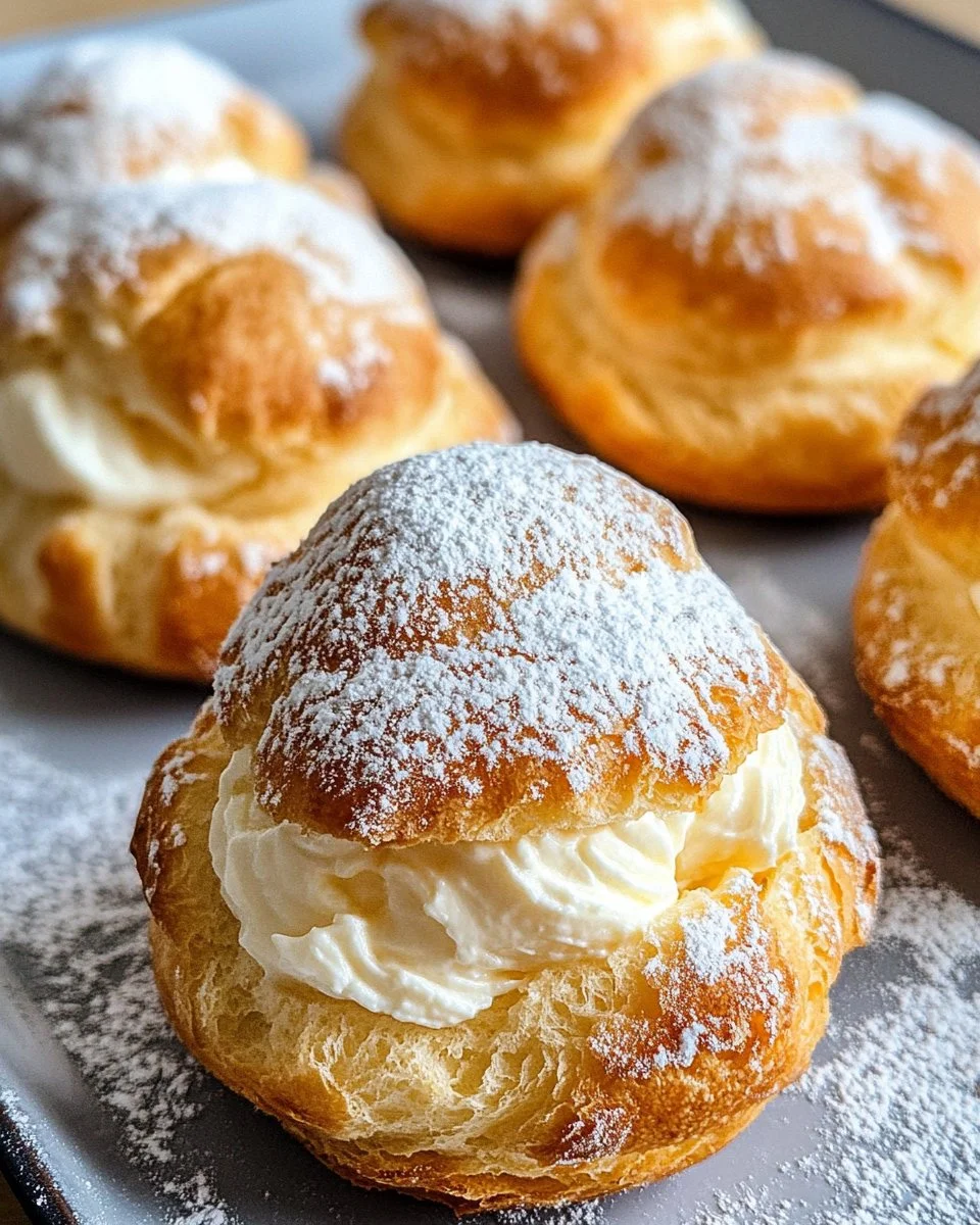 Frozen Cream Puffs