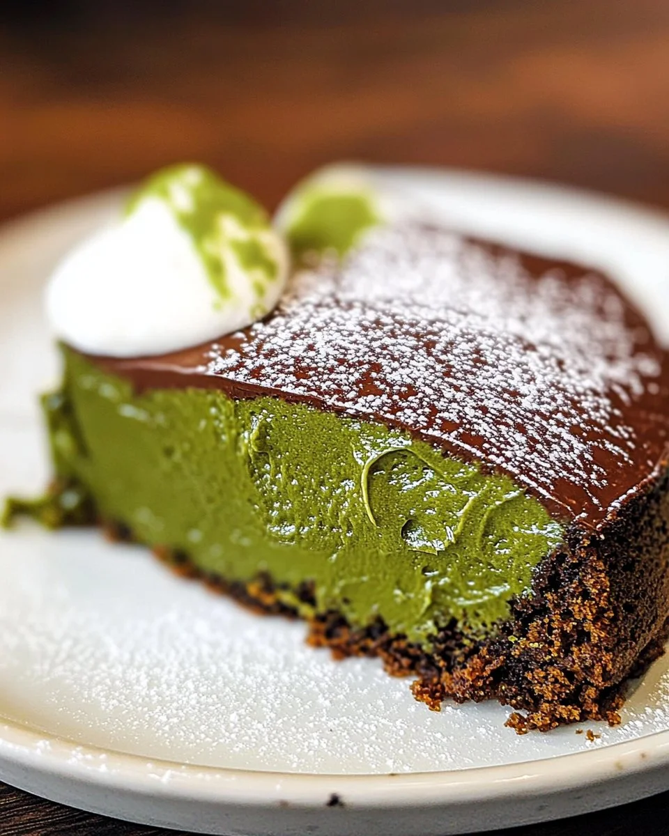 Matcha Chocolate Cake