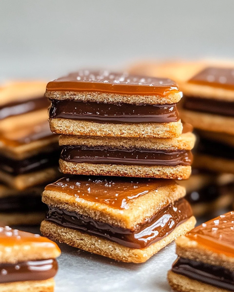 Salted Caramel Sandwich Cookies