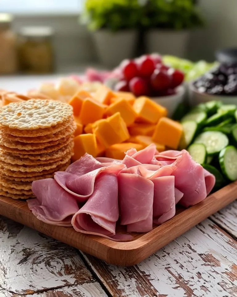 Easy copycat lunchable bento box for kids' lunch ideas